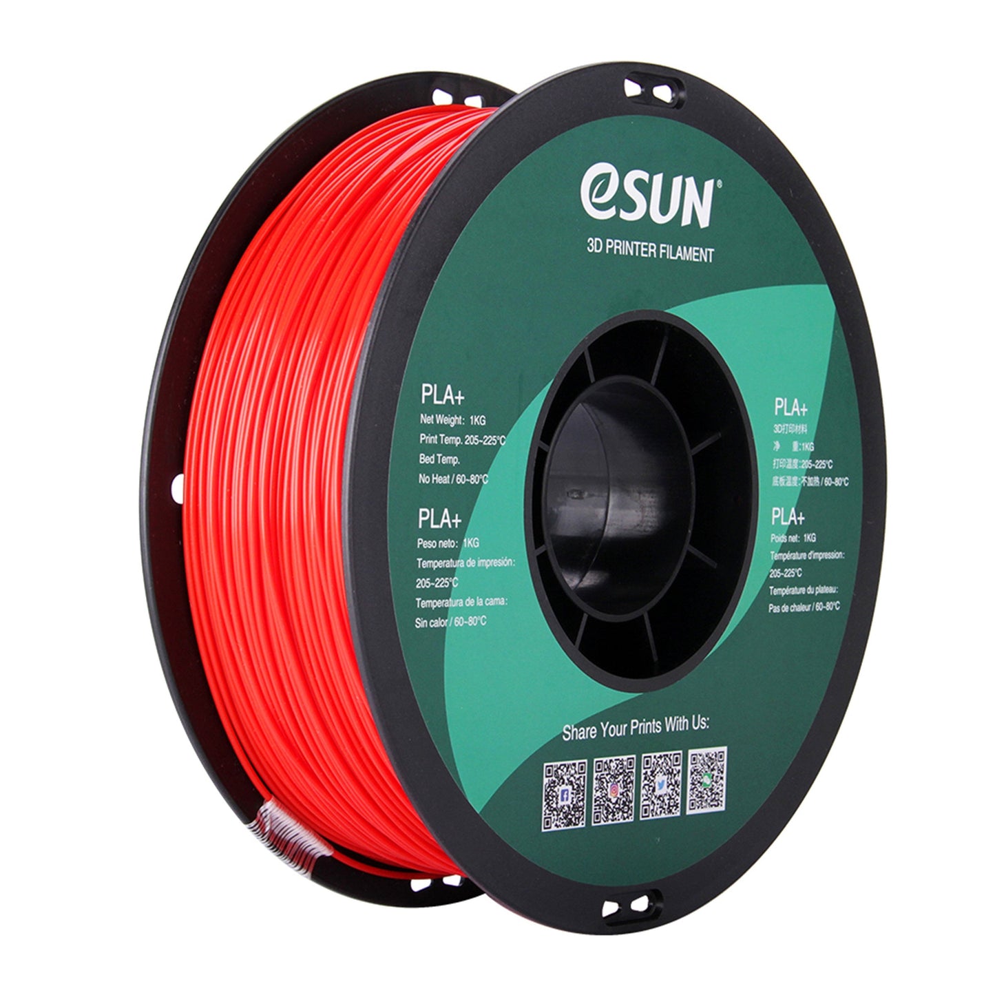 eSUN PLA+ 1.75mm 3D Printer Filament 1KG